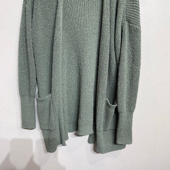 Rachel Zoe Green Open Cardigan Sz S - Picture 3 of 10